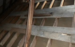 Vermiculite removal in attic, Beaconsfield