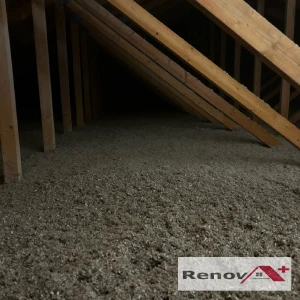 Insulation attic inspection Cellulose, Candiac